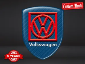 VW Etiqueta Adhesiva Duradera Universal Alta Calidad